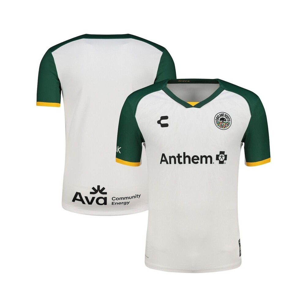 Charly Men's Oakland Roots Sc 2025 Away Authentic Jersey - White
